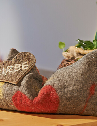 Dekoration im Hotel Steiger in Neukirchen