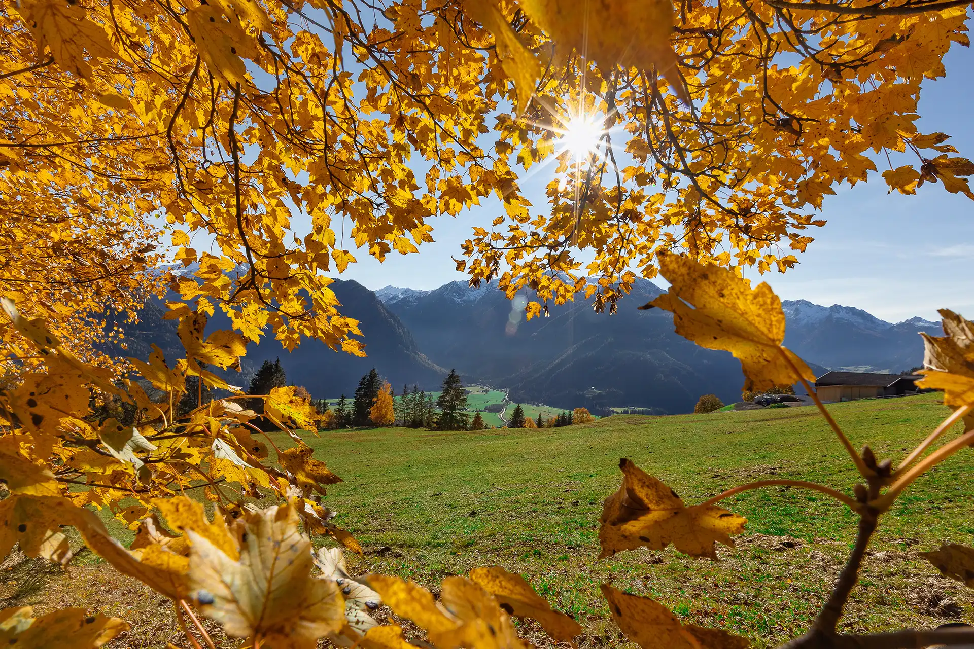Herbststimmung in Neukirchen am Großvenediger